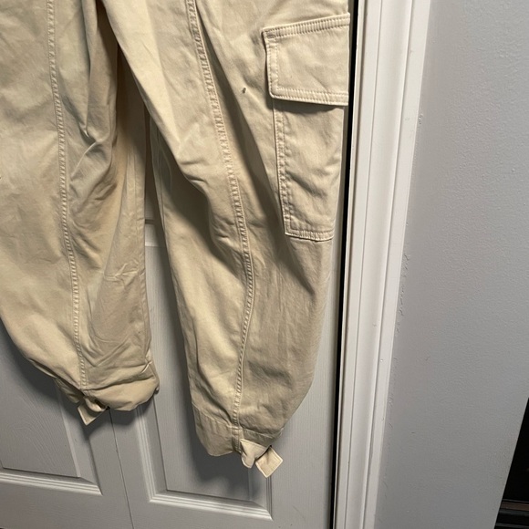 Cream Utility Jumpsuit - Picture 5 of 5